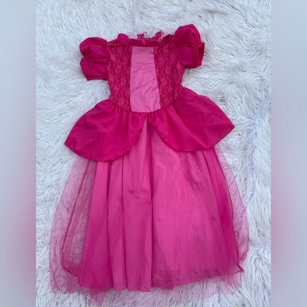 Kids Princess peach costume (C1)